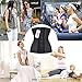 FeelinGirl Waist Trainer for Women Tummy Control Workout Slimming Body Shaper Plus Size Black