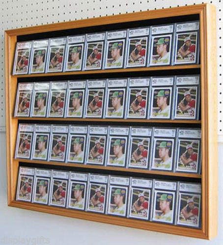 display cases for baseball cards Display Case for Football Baseball Hockey Basketball Sports main image 0