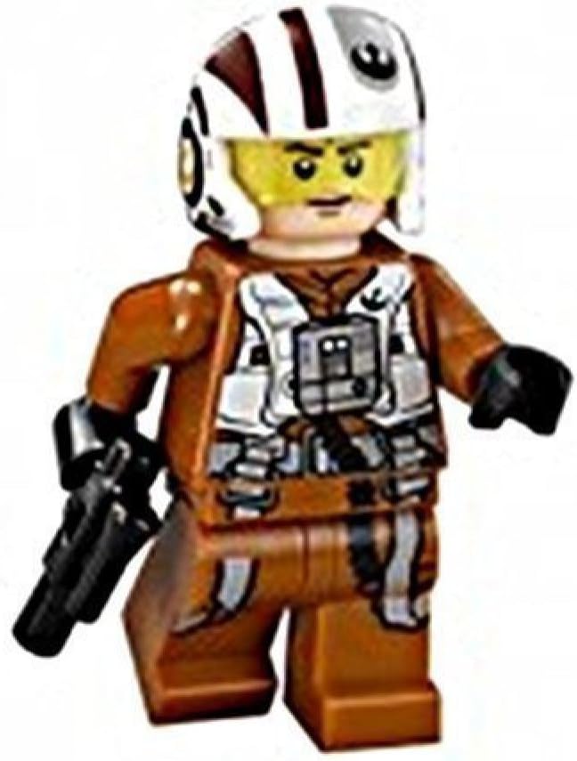 Resistance X-Wing Pilot Minifigure 