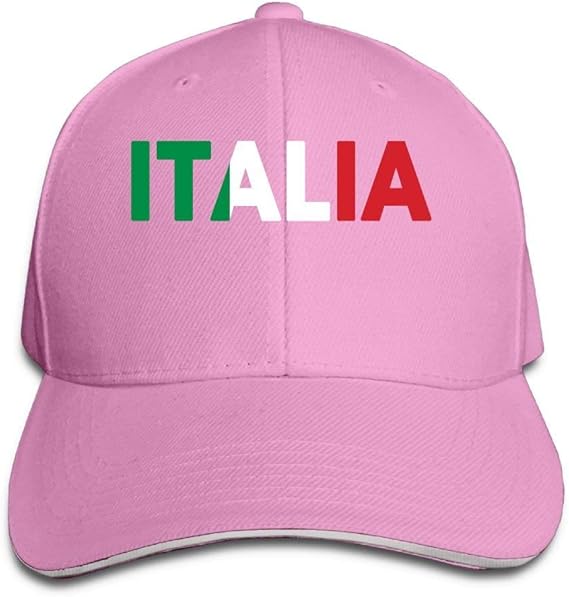 Italia Italy Italian Flag Classic 100 Cotton Hat Caps Unisex Fashion
