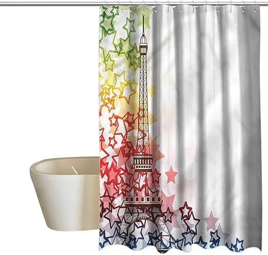 Amazon Com Denruny Shower Curtains For Bathroom Sets With Valance
