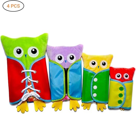 Lispeed Juego de Juguetes de Aprendizaje para niños, Ropa de ...