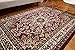 Oriental Traditional Isfahan Persian Area Rugs Burgundy Red 5'2 x 7'3