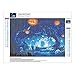 Vktech Halloween Pumpkin 5D Full Round Diamond Painting DIY Needlework Cross Stitch Set 16 x 12 inch