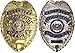 Rothco Security/Enforcement Deluxe Badge, Silver