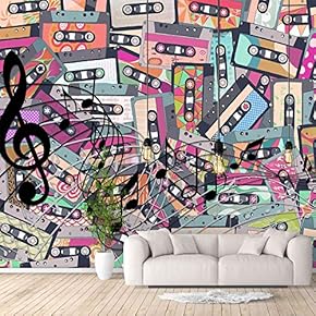 Wall Murals for Bedroom Banksy Street Art Collection Removable Wallpaper Peel and Stick Wall Stickers - 66x96 inches