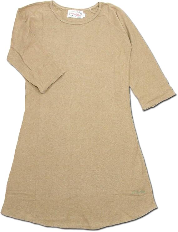 Amazon アホープヘンプ A Hope Hemp Raglan 3 4 Women S One Piece ヘンプコットンラグラン7分袖t ワンピース Toupe ワンピース チュニック 通販