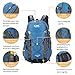 Diamond Candy Hiking Backpack Waterproof 40l Outdoor Backpacks for Men and Women with Rain Cover, Lightweight Daypacks for Travel Camping