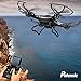 Drone with HD Camera, Potensic® F183WH Altitude Hold 4CH Six-Axis RC Quadcopter Drone 2MP Camera Helicopter FPV 2.4GHZ Phone Quadcopter with WiFi, 360 Degree Rollover
