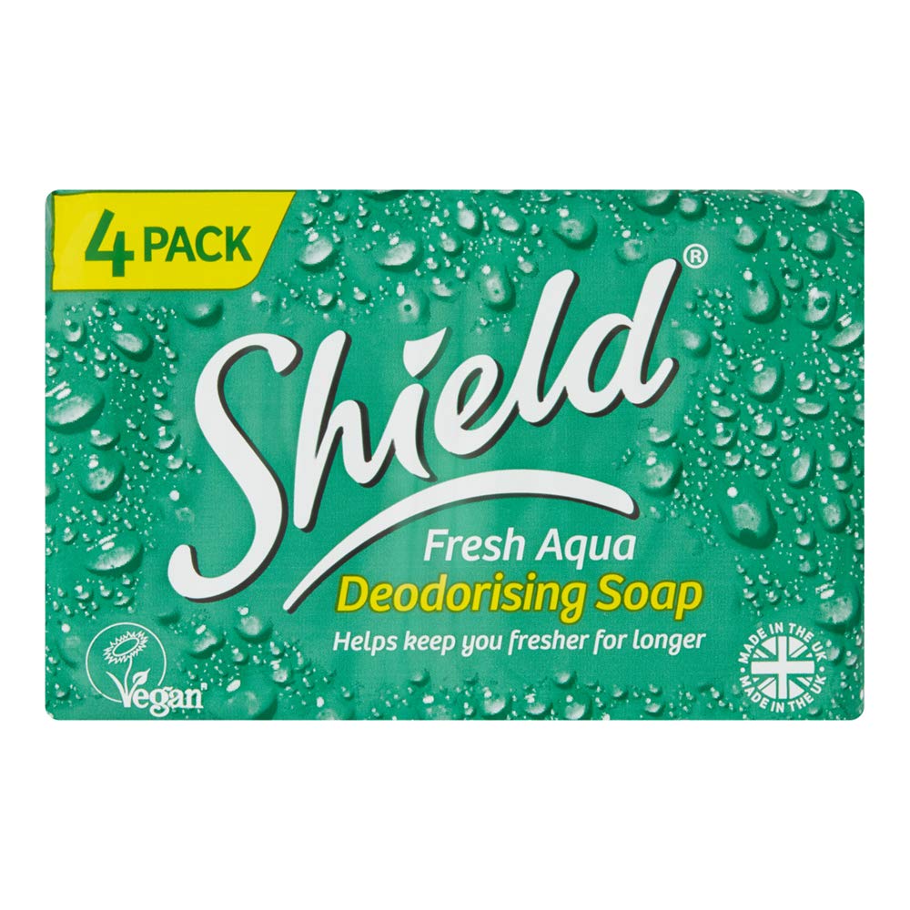 Bath Products Shield Soap Aqua 4Pack 