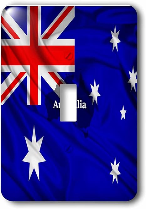 Amazon Co Jp 3drose Lsp 4477 1オーストラリア国旗デザイン単一切り替えスイッチ Diy 工具 ガーデン