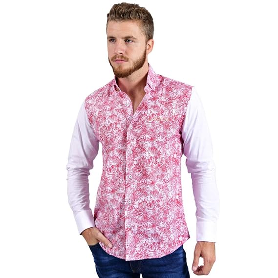 camisas porto blanco hombre