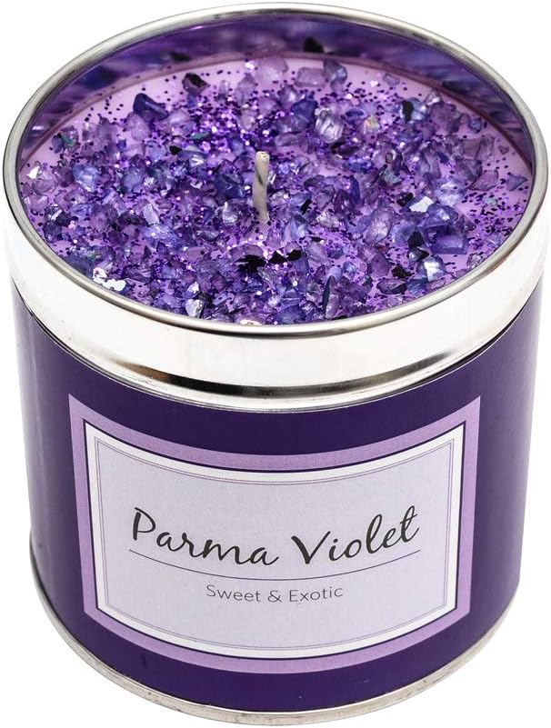 Best Kept Secrets Parma Violet Scented Candle Amazon.co.uk Kitchen & Home
