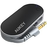 AUKEY Bluetooth トランスミッター Bluetooth送信機 ワイヤレス オーディオ トランスミッター 3.5mmステレオミニプラグ接続 Nintendo switch、PS4などに対応 BT-C1