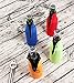 Juvale Beer Bottle Insulator Sleeves (4 Pack) Neoprene Cooler with Zipper Assorted Colors