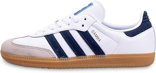 navy samba trainers