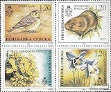 Serbian Republic bos.-h 39-42 block of four (complete.issue.) unmounted mint / never hinged 1996 Flora and Flora (Stamps for collectors)