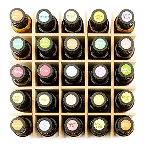 Wood Dividers - Organize Drawers & More - Convert Aroma Outfitters Essential Oil Box. Wooden Divider Holds 25 15ml Bottles - Thumbnail 4