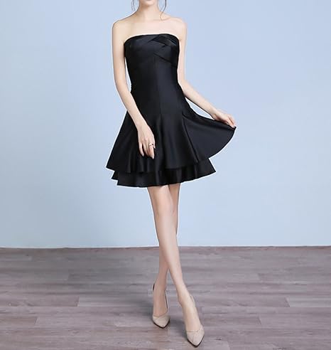 abito da sera nero corto