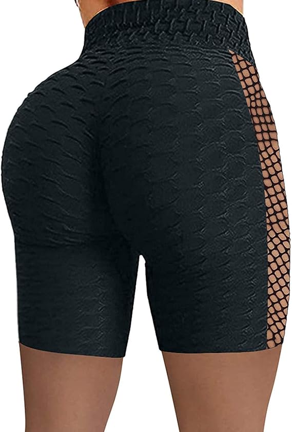 1111 High Waisted Sports Shorts for Women Side