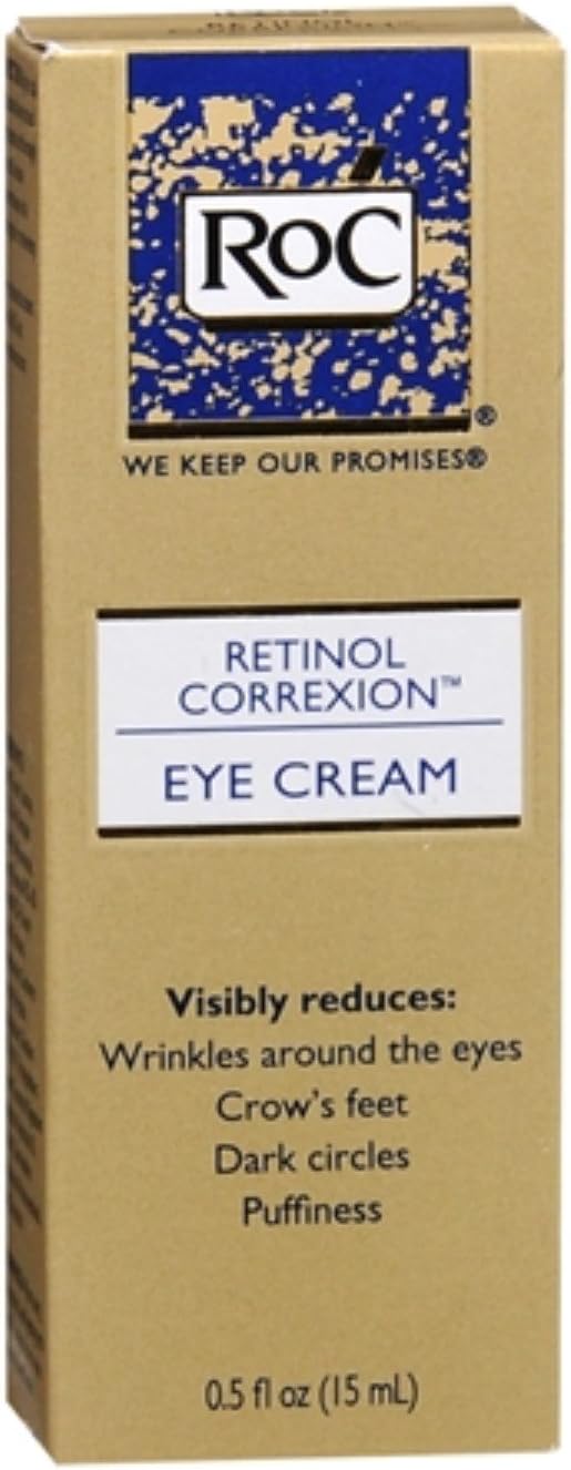RoC Retinol Correxion Eye Cream 0.50 oz (Pack of 4)