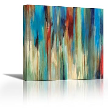 Canvasartcenter Aurora Ii Z Gallerie Home Decor Canvas Wall Art Painting Stretched Gallery Wrap Style Ready To Hang Abstract Flower Contemporary Posters Size 17 X 17 Inch Amazon In Home Kitchen