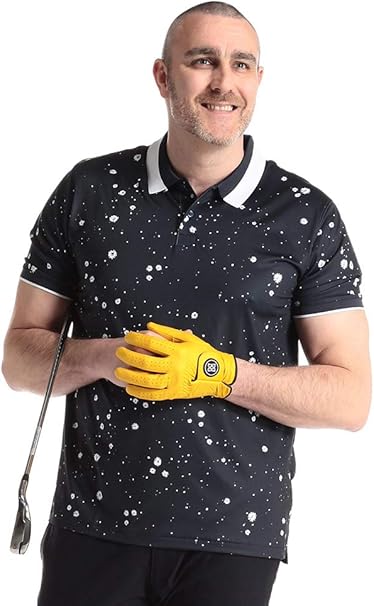 Amazon サカゼン G Fore 大きいサイズ メンズ ストレッチ 小花柄 半袖 ゴルフ ポロシャツ ネイビー 2xl 並行輸入品 シャツ 通販