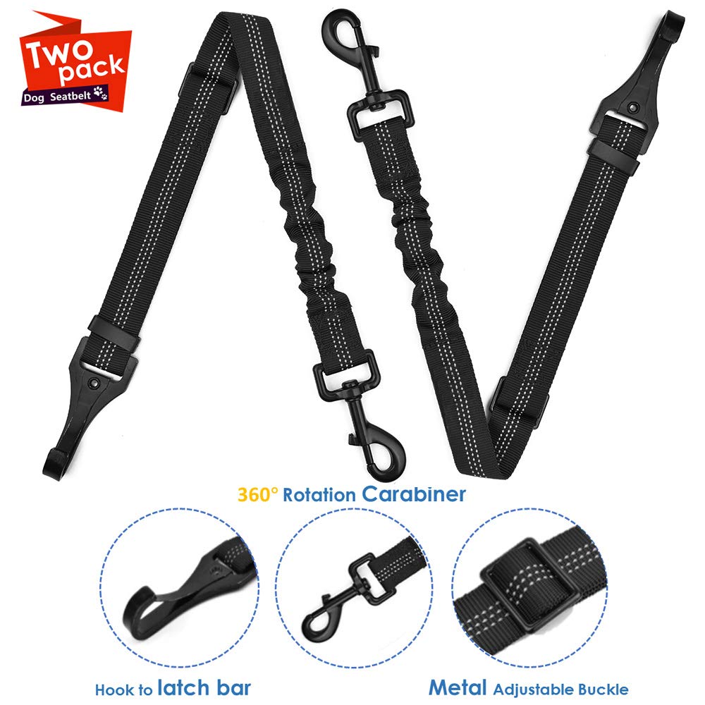 metal dog seat belt