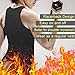 Rolewpy Women Sweat Neoprene Waist Trainer Hot Slimming Sauna Vest Tummy Control Body Shaper for Weight Loss (Black Workout Suit, L(US 14))