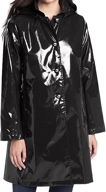 jane post princess hooded raincoat