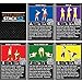 Stack 52 Kettlebell Exercise Cards. Kettlebell Workout Playing Card Game. Video Instructions Included. Learn Kettle bell Moves and Conditioning Drills. Home Fitness Training Program.
