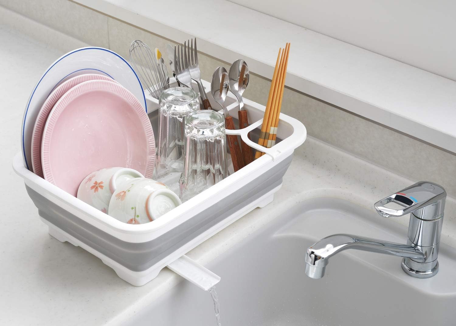 折り畳み水切りバスケット