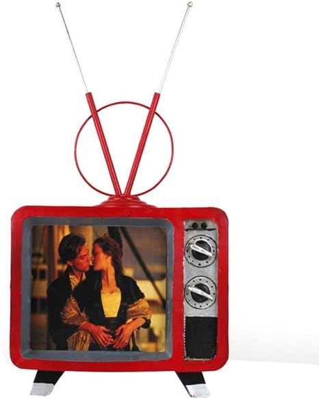 Gl G Altmodischer Fernseher Retro Eisen Kunst Modell Bar Cafe Dekoration Schaufenster Tischplatte Szenen Sammler Ornamente Home Dekor Akzenten High End Geschenk 32 21 63cm Amazon De Kuche Haushalt
