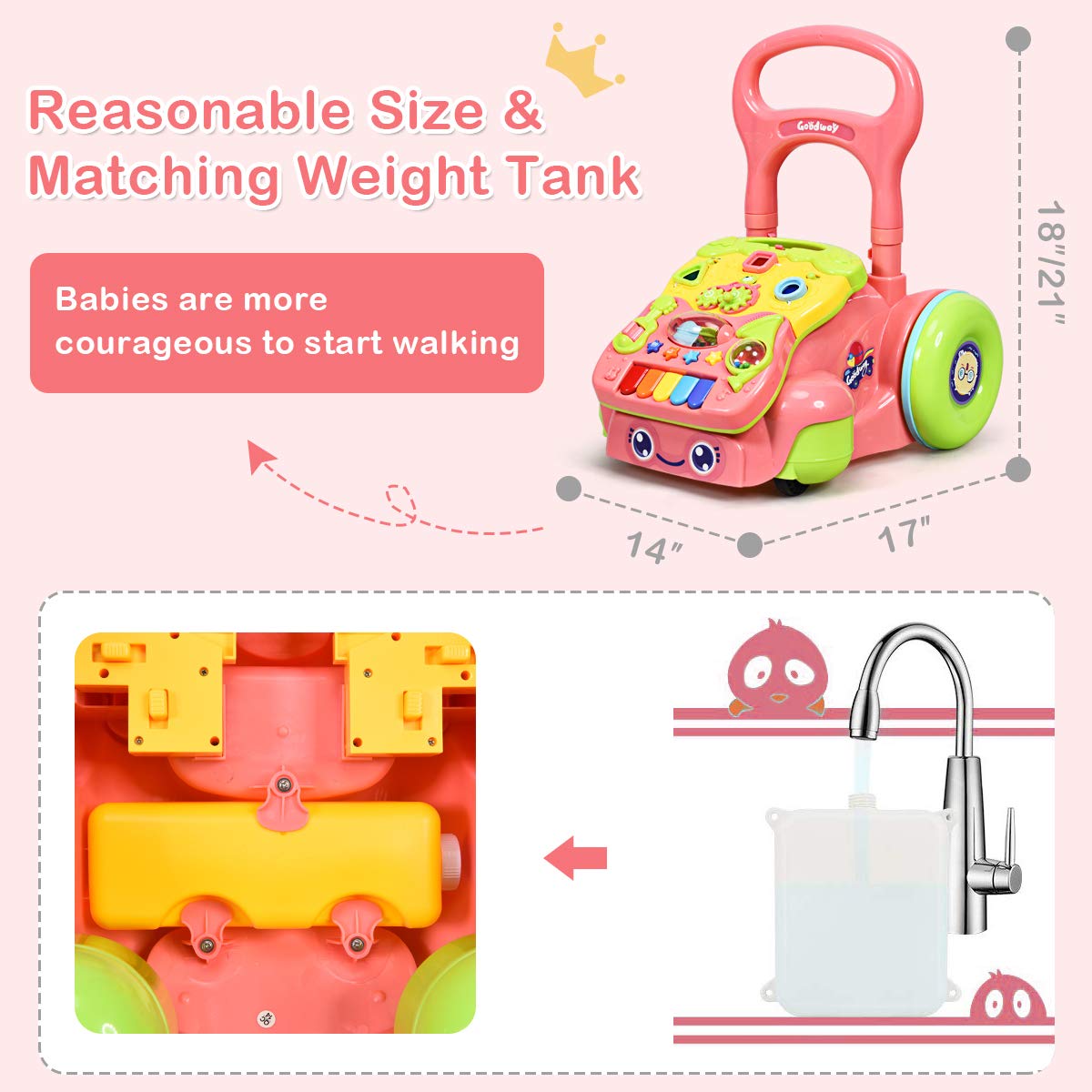 baby car activity panel