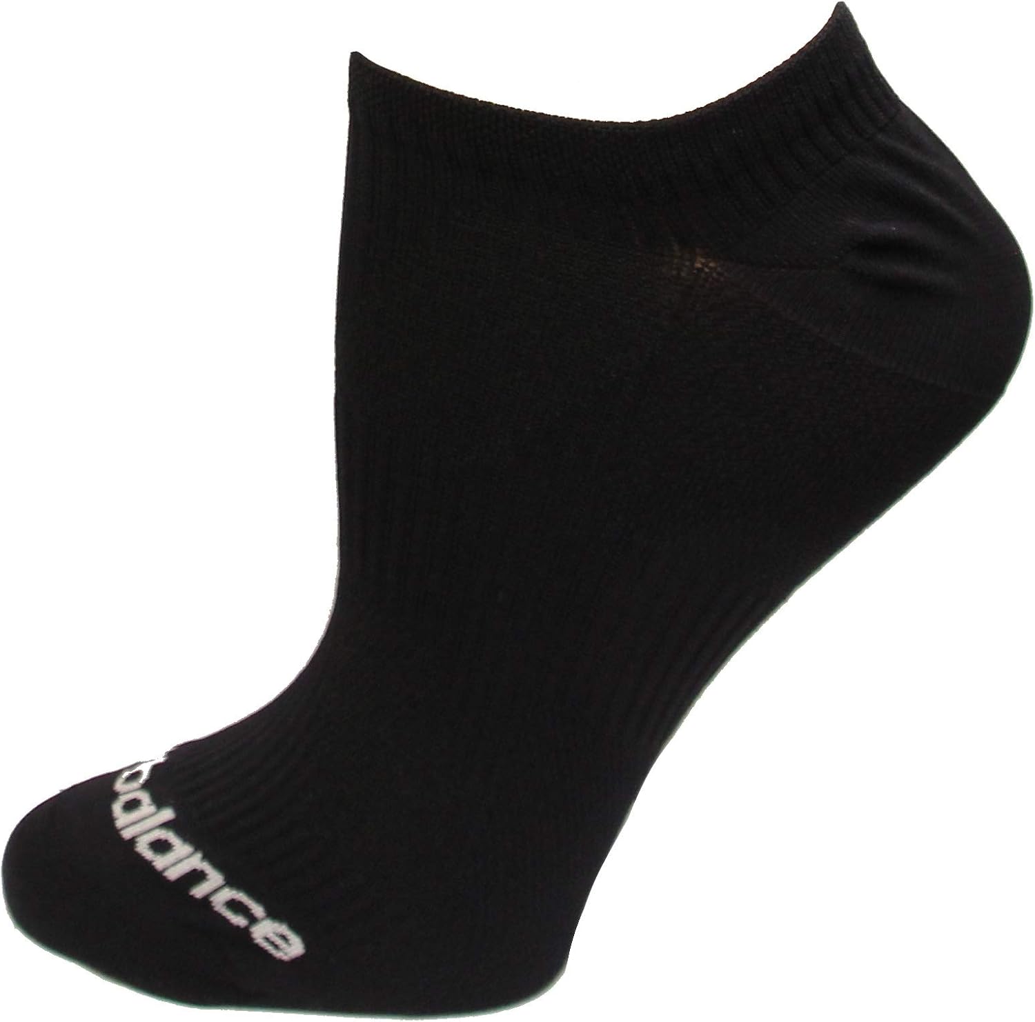 New Balance Lightweight Running No Show Socks, Black, (M) Ladies 610/Mens 68.5, 1 Pair Amazon.ae