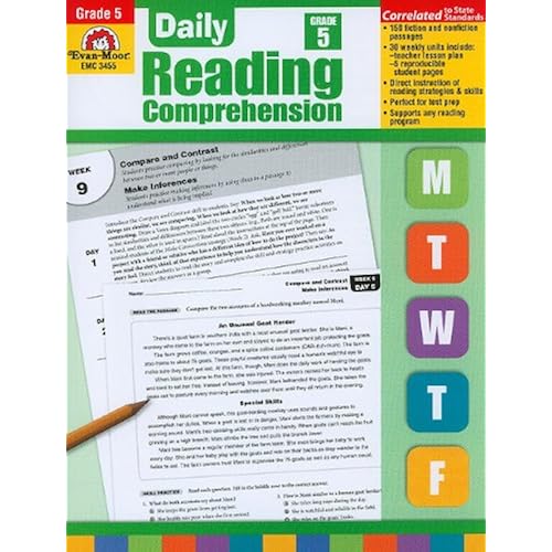 Reading Comprehension Passages Grade 5: Amazon.com