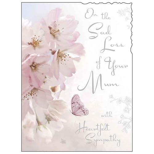 With Deepest Sympathy on the Loss of your Mum A Sympathy Card Amazon