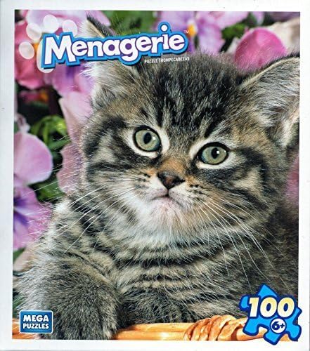Menagerie 100 Plus Piece Puzzle - Little Tigar by Menagerie