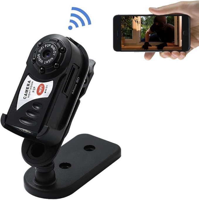 Spy Cam Hidden Camera WIFI TANGMI Mini Portable P2P IP Amazon.co.uk