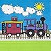 Train Party Supplies Packs (116 Pieces for 16 Guests) - Train Birthday Party, Train Party Decorations, Choo Choo Train Party Decorations, Train Track Theme Party, Blue Orchards