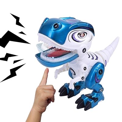 Buy 男の子または女の子用のおもちゃのロボット恐竜のリモーニング 子供向けのミニ恐竜ロボット 可動体 音のある明るいledおもちゃ3 4 5 6 7 Online In Japan B07mk1kj87