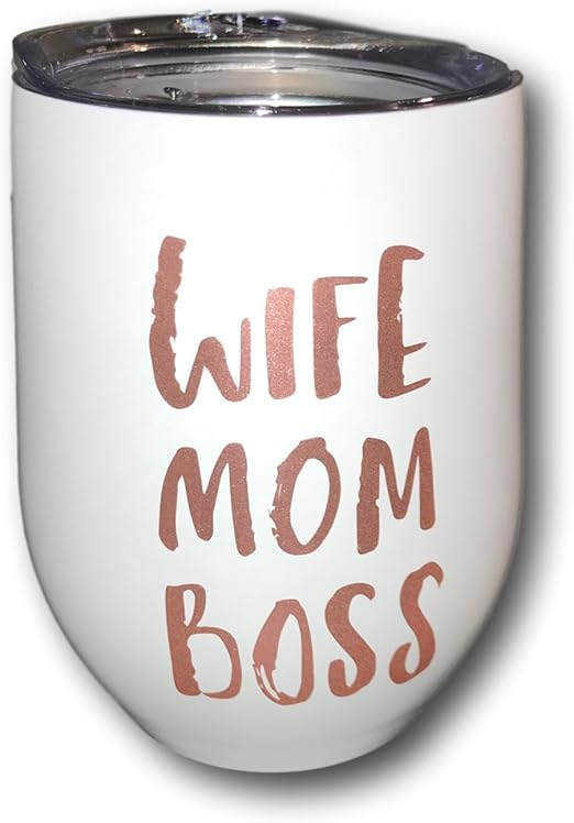 wife mom boss cup
