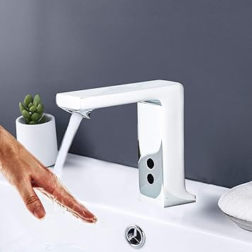 Automatic Motion Sensor Faucet Touchless Bathroom Faucet Motion