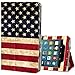 Ztotop Folio Case for Amazon Fire HD 8 Tablet (2017 and 2016 Release, 7th / 6th Generation) - Smart Cover Slim Folding Stand Case with Auto Wake / Sleep for Fire HD 8 Tablet, US Flag