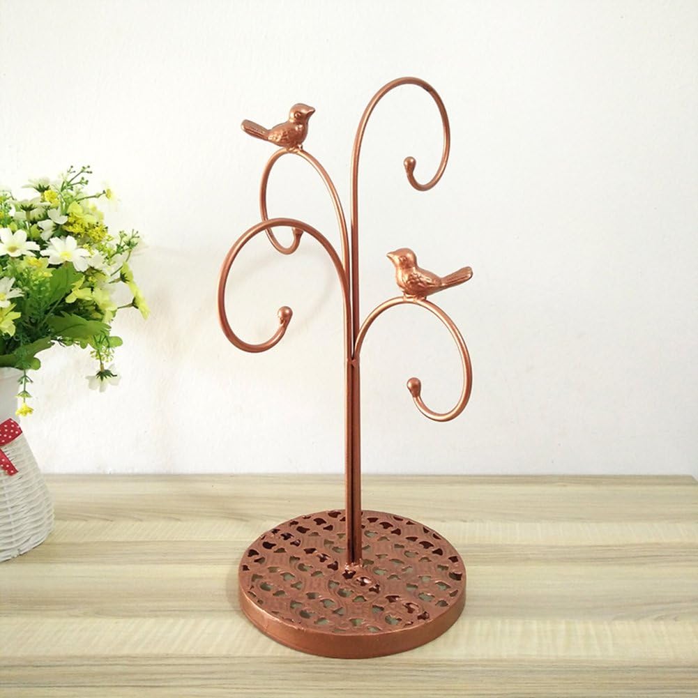 NSAIHFWGFKQD Wire Mug Tree Stand European Creative Home