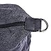 Elephant Brand Canvas Duffle Bag Weekender Carry On Duffel For Travel (Black Canvas and Leather EBP-02)