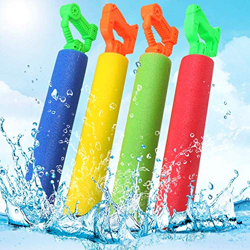 POKONBOY 8 Pack Water Guns for Kids Super Soaker Water Blaster Large Super Light Foam Squirt Guns Shooter Pool Toys - Summer Swimming Pool Beach Garden Water Toys for Boys Girls Adults