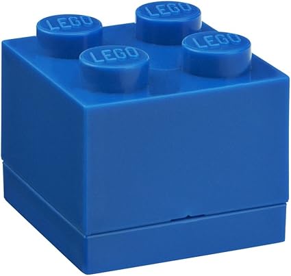 Lego - Caja para almuerzo (4 unidades), color azul: Room Copenhagen: Amazon.es: Hogar