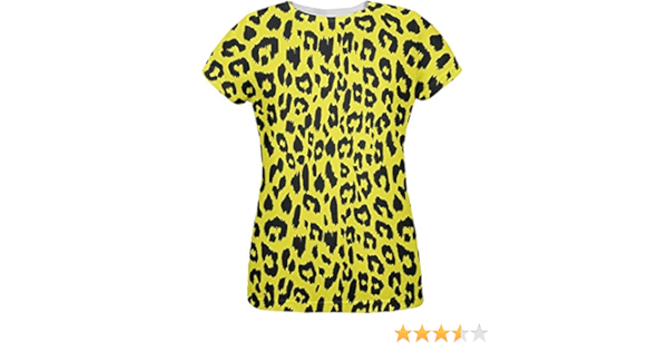 yellow leopard print top