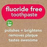 Hello Oral Care Kids Fluoride Free Toothpaste, Natural Watermelon, 4.2 Ounce(Pack Of 4)